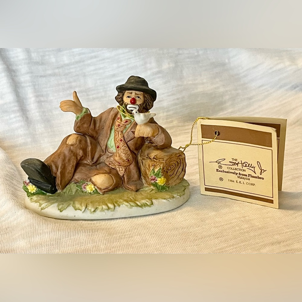 Emmett Kelly Jr Clown Figurine